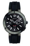 Versace V Extreme Chronograph Black Tone Dial Black Rubber Strap Watch for Men - VCN020017 Buy Now By Versace