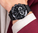 Maserati Traguardo Chronograph Black Dial Black Mesh Bracelet Watch For Men - R8873612031 Buy Now By Maserati