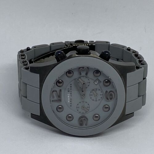 Marc Jacobs Pelly Grey Dial Grey Silicone Strap Watch for Women - MBM2566 Buy Now By Marc Jacobs