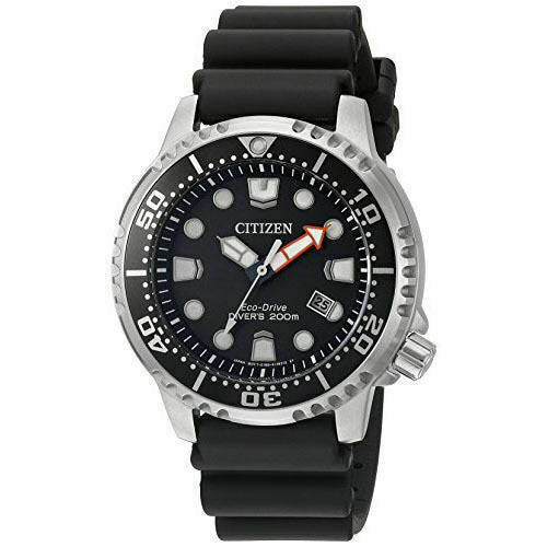 Citizen Eco Drive Pro Master Diver Black Dial Black Steel Strap Watch For Men - BN0150-28E Buy Now By Citizen
