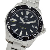 Tag Heuer Aquaracer Black Dial Silver Steel Strap Watch for Men - WAY111A.BA0928 Buy Now By Tag Heuer