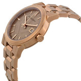 Burberry The City Rose Gold Dial Rose Gold Steel Strap Watch for Women - BU9135 Buy Now By Burberry