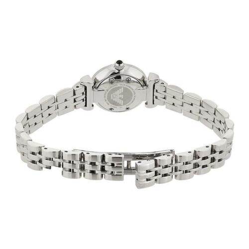 Emporio Armani Gianni White Dial Silver Steel Strap Watch For Women - AR1763 Buy Now By Emporio Armani