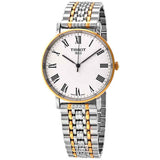 Tissot Everytime Medium White Dial Two Tone Mesh Bracelet Watch For Men - T109.410.22.033.00 Buy Now By Tissot