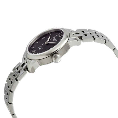 Tissot Le Locle Automatic Lady Black Dial Silver Steel Strap Watch For Women - T006.207.11.058.00 Buy Now By Tissot