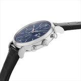 IWC Portofino Chronograph Blue Dial Black Leather Strap Watch for Men - IW391023 Buy Now By IWC