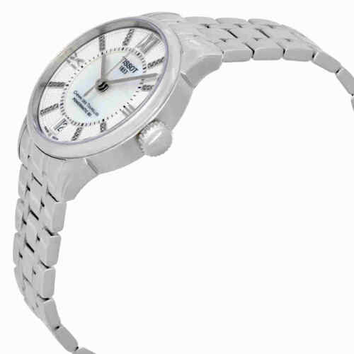 Tissot Chemin Des Tourelles Powermatic 80 Helvetic Silver Dial Silver Steel Strap Watch For Women - T099.207.11.116.00 Buy Now By Tissot