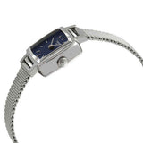 Tissot Lovely Square Blue Dial Silver Mesh Bracelet Watch For Women - T058.109.11.041.00 Buy Now By Tissot
