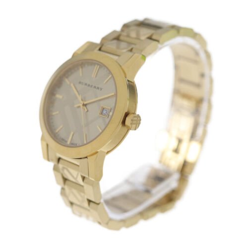 Burberry The City Gold Dial Gold Steel Strap Watch for Women - BU9145 Buy Now By Burberry