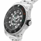 Gucci Dive Snake Black Dial Silver Steel Strap Watch For Men - YA136218 Buy Now By Gucci