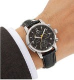 Tissot T Race PRC 200 Chronograph Quartz Black Dial Black Leather Strap Watch for Men - T17.1.526.52 Buy Now By Tissot
