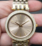 Michael Kors Darci Rose Gold Dial Rose Gold Steel Strap Watch for Women - MK3507 Buy Now By Michael Kors