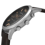 Emporio Armani Renato Chronograph Grey Dial Brown Leather Strap Watch For Men - AR2513 Buy Now By Emporio Armani