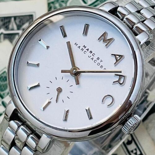 Marc Jacobs Sally White Dial Silver Steel Strap Watch for Women - MBM8642 Buy Now By Marc Jacobs