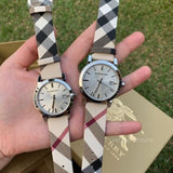 Burberry The City White Dial Brown Leather Strap Watch for Women - BU9113 Buy Now By Burberry