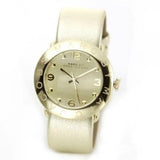 Marc Jacobs Amy Gold Dial Gold Leather Strap Watch for Women - MBM8627 Buy Now By Marc Jacobs