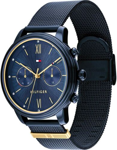 Tommy Hilfiger Blake Quartz Blue Dial Blue Mesh Bracelet Watch for Men - 1782305 Buy Now By Tommy Hilfiger