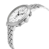 Tissot Carson Premium White Dial Silver Steel Strap Watch For Men - T122.417.11.011.00 Buy Now By Tissot