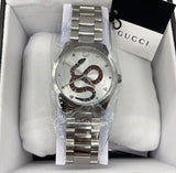 Gucci G Timeless Silver Dial Silver Steel Strap Watch For Women - YA1264076 Buy Now By Gucci