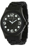Marc Jacobs Pelly Black Dial Black Silicone Strap Watch for Women - MBM2516 Buy Now By Marc Jacobs