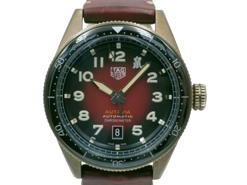 Tag Heuer Autavia Maroon Dial Watch for Men - WBE5193.FC8300 Buy Now By Tag Heuer