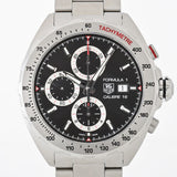 Tag Heuer Formula 1 Calibre 16 Automatic Chronograph Black Dial Silver Steel Strap Watch for Men - CAZ2010.BA0876 Buy Now By Tag Heuer