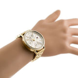Tommy Hilfiger Carly White Dial Gold Steel Strap Watch for Women - 1781786 Buy Now By Tommy Hilfiger