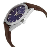 Tissot Gentleman Blue Dial Brown Leather Strap Watch For Men - T127.410.16.041.00 Buy Now By Tissot