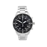 Citizen Eco Drive Chronograph Black Dial Silver Steel Strap Watch For Men - CA0690-88E Buy Now By Citizen