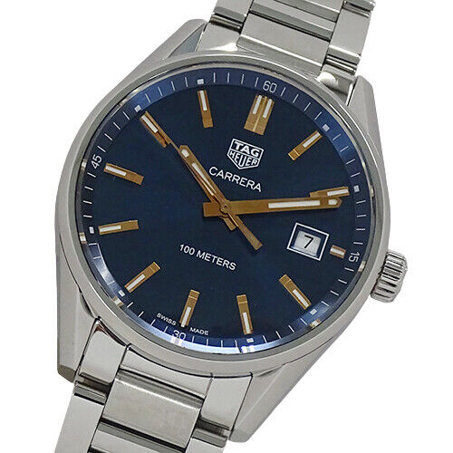 Tag Heuer Carrera Quartz Blue Dial Silver Steel Strap Watch for Women - WAR1112.BA0601 Buy Now By Tag Heuer