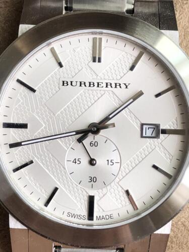 Burberry The City Silver Dial Silver Steel Strap Watch for Men - BU9900 Buy Now By Burberry