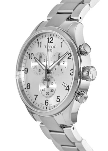 Tissot Chrono XL Classic Silver Dial Silver Steel Strap Watch For Men - T116.617.11.037.00 Buy Now By Tissot