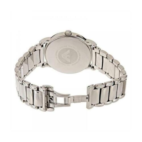 Emporio Armani Luigi Blue Dial Silver Steel Strap Watch For Men - AR11089 Buy Now By Emporio Armani