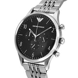 Emporio Armani Beta Chronograph Black Dial Steel Strap Watch For Men - AR1863 Buy Now By Emporio Armani