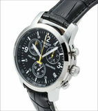 Tissot T Race PRC 200 Chronograph Quartz Black Dial Black Leather Strap Watch for Men - T17.1.526.52 Buy Now By Tissot