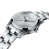 Tissot T Wave Diamonds White Dial Silver Steel Strap Watch For Women - T112.210.11.036.00 Buy Now By Tissot