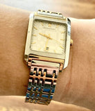 Burberry Nova Checked White Dial Two Tone Stainless Steel Strap Watch for Women - BU1573 Buy Now By Burberry