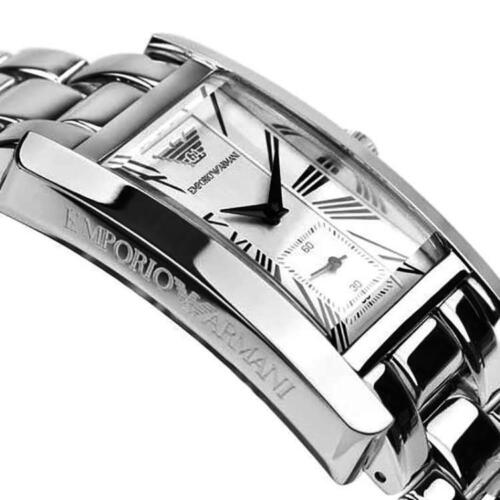 Emporio Armani White Dial Silver Stainless Steel Watch For Women - AR0146 Buy Now By Emporio Armani