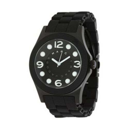 Marc Jacobs Pelly Black Dial Black Silicone Strap Watch for Women - MBM2527 Buy Now By Marc Jacobs