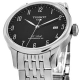 Tissot Le Locle Powermatic 80 Black Dial Silver Steel Strap Watch For Men - T006.407.11.052.00 Buy Now By Tissot