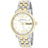 Marc Jacobs Fergus Silver Dial Two Tone Steel Strap Watch for Women - MBM3426 Buy Now By Marc Jacobs