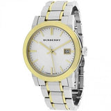 Burberry The City White Dial Two Tone Steel Strap Watch for Women - BU9115 Buy Now By Burberry