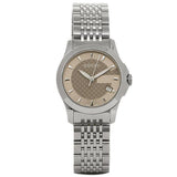 Gucci G Timeless Brown Dial Silver Steel Strap Watch For Women - YA126503 Buy Now By Gucci
