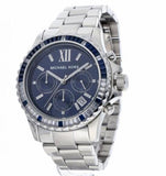 Michael Kors Everest Chronograph Blue Dial Silver Steel Strap Watch For Women - MK7237 Buy Now By Michael Kors