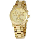 Michael Kors Runway Gold Dial Gold Steel Strap Watch for Women - MK5384 Buy Now By Michael Kors