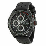 Tag Heuer Formula 1 Automatic Chronograph Black Dial Black Leather Strap Watch for Men - CAZ2011.FT8024 Buy Now By Tag Heuer