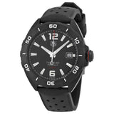 Tag Heuer Formula 1 Automatic Black Dial Black Rubber Strap Watch for Men - WAZ2115.FT8023 Buy Now By Tag Heuer