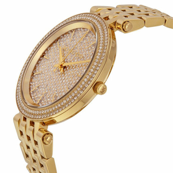 Michael Kors Darci Gold Dial Gold Steel Strap Watch for Women - MK3445 Buy Now By Michael Kors