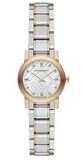 Burberry The City Silver Dial Two Tone Steel Strap Watch for Women - BU9214 Buy Now By Burberry