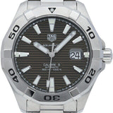 Tag Heuer Aquaracer Calibre 5 Automatic Sunray Brown Dial Silver Steel Strap Watch for Men - WAY2018.BA0927 Buy Now By Tag Heuer